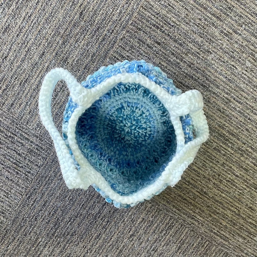 【 Lieer 】ポコポコBag (マリンブルー)