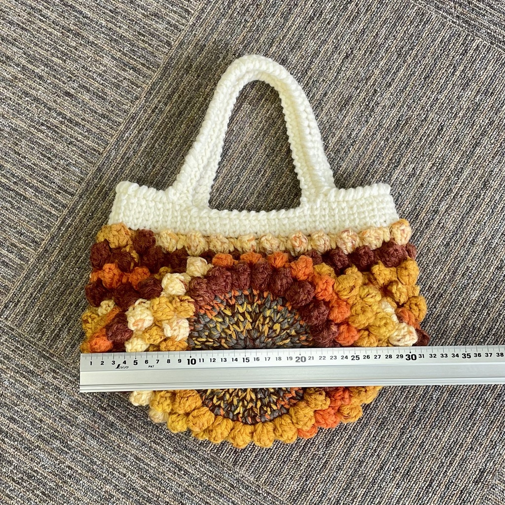 【 Lieer 】ポコポコBag (マロン)