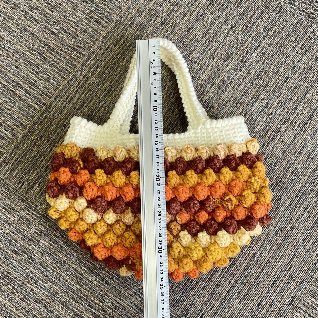 【 Lieer 】ポコポコBag (マロン)