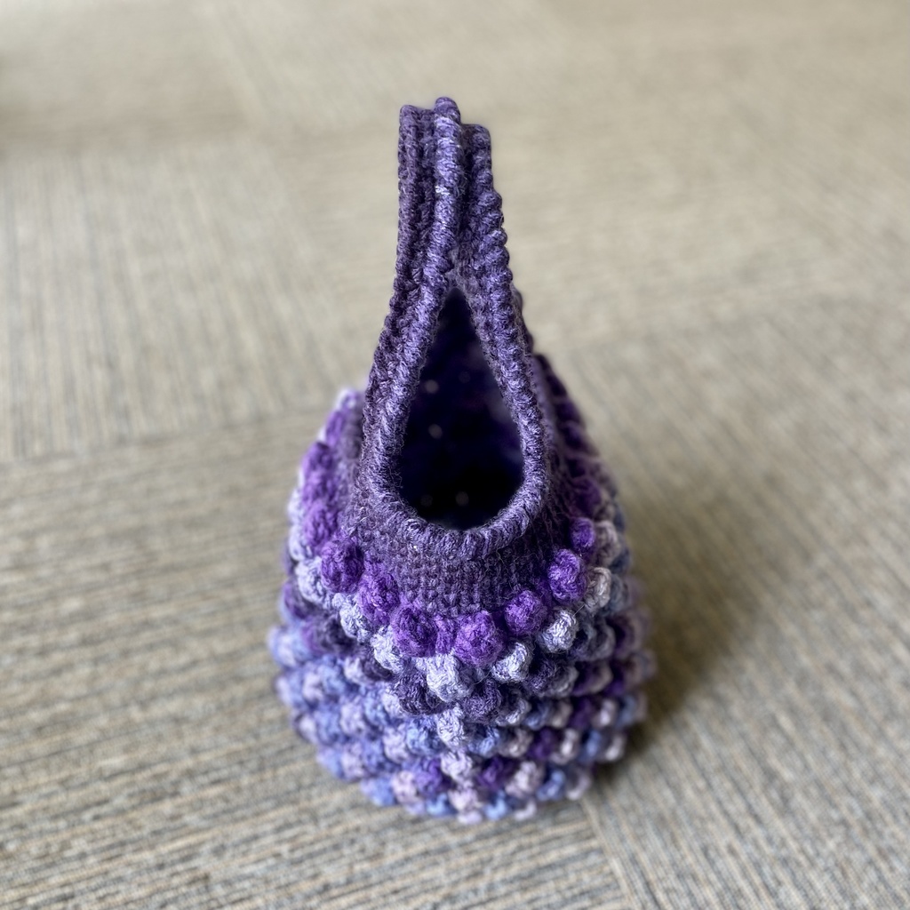 【 Lieer 】ポコポコBag (グレープ)