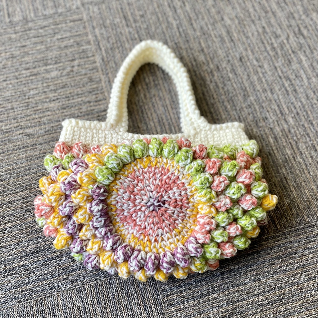 【 Lieer 】ポコポコBag (カシスオレンジ)