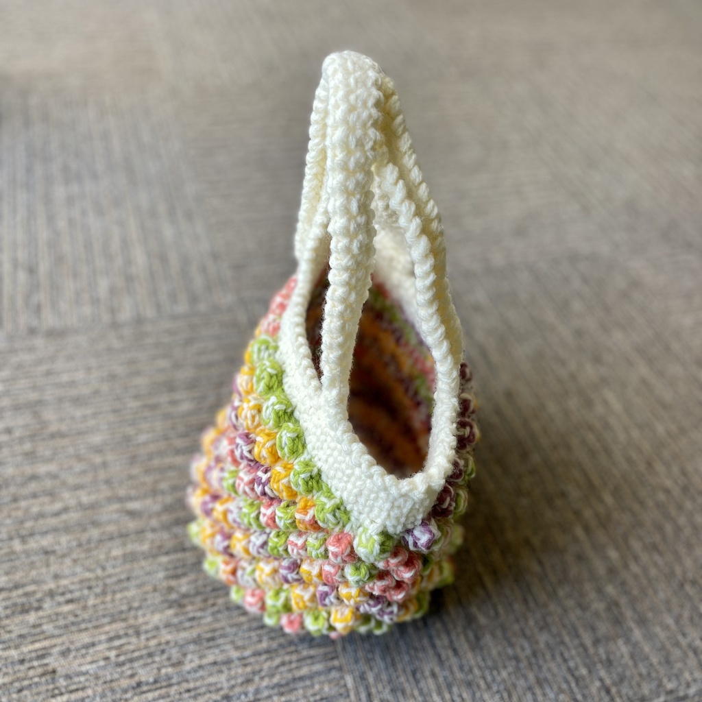 【 Lieer 】ポコポコBag (カシスオレンジ)