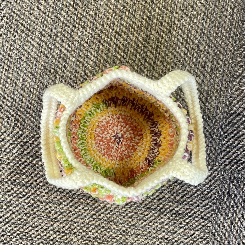 【 Lieer 】ポコポコBag (カシスオレンジ)