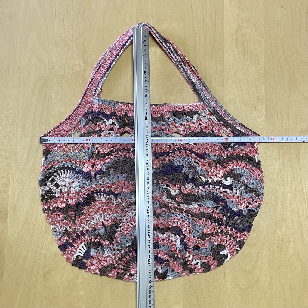 【 Lieer 】パイナップル模様Bag (朱色)