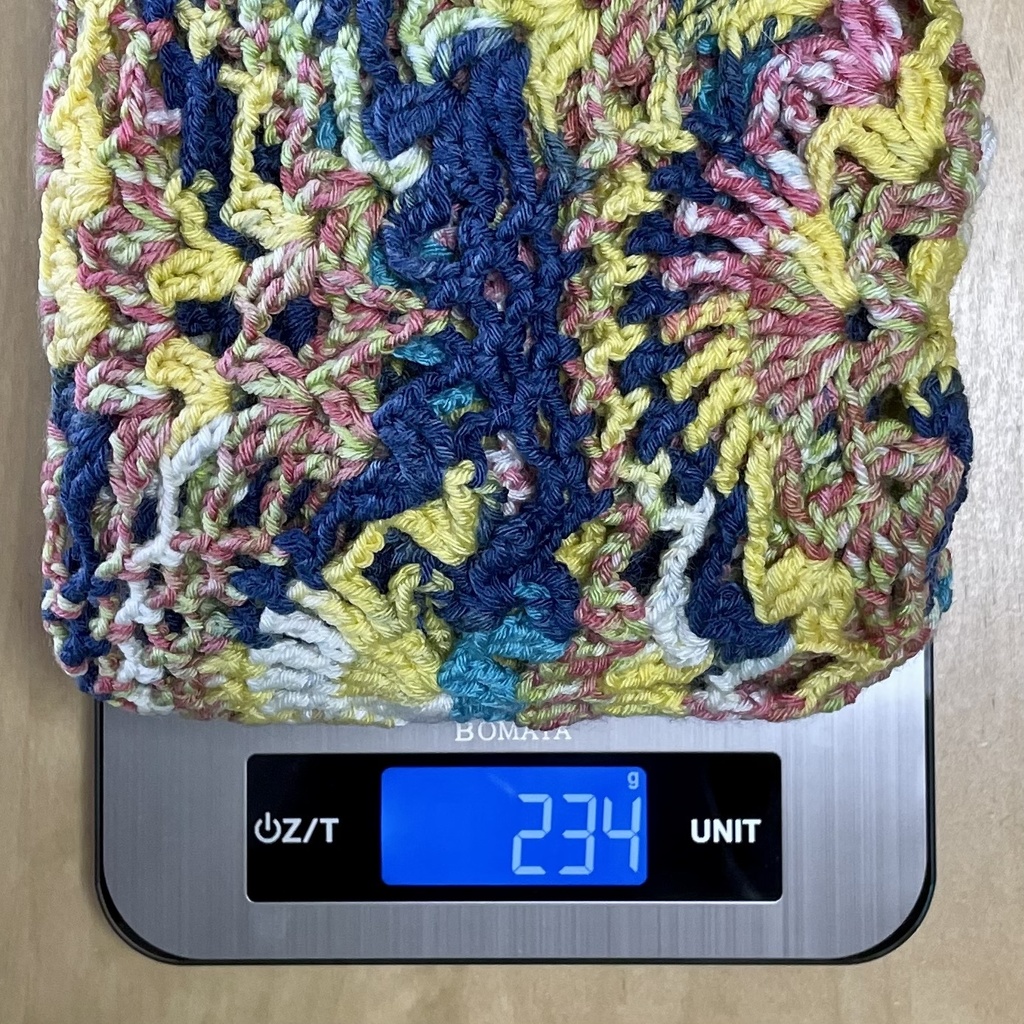 【 Lieer 】パイナップル模様Bag (藍イエロー)