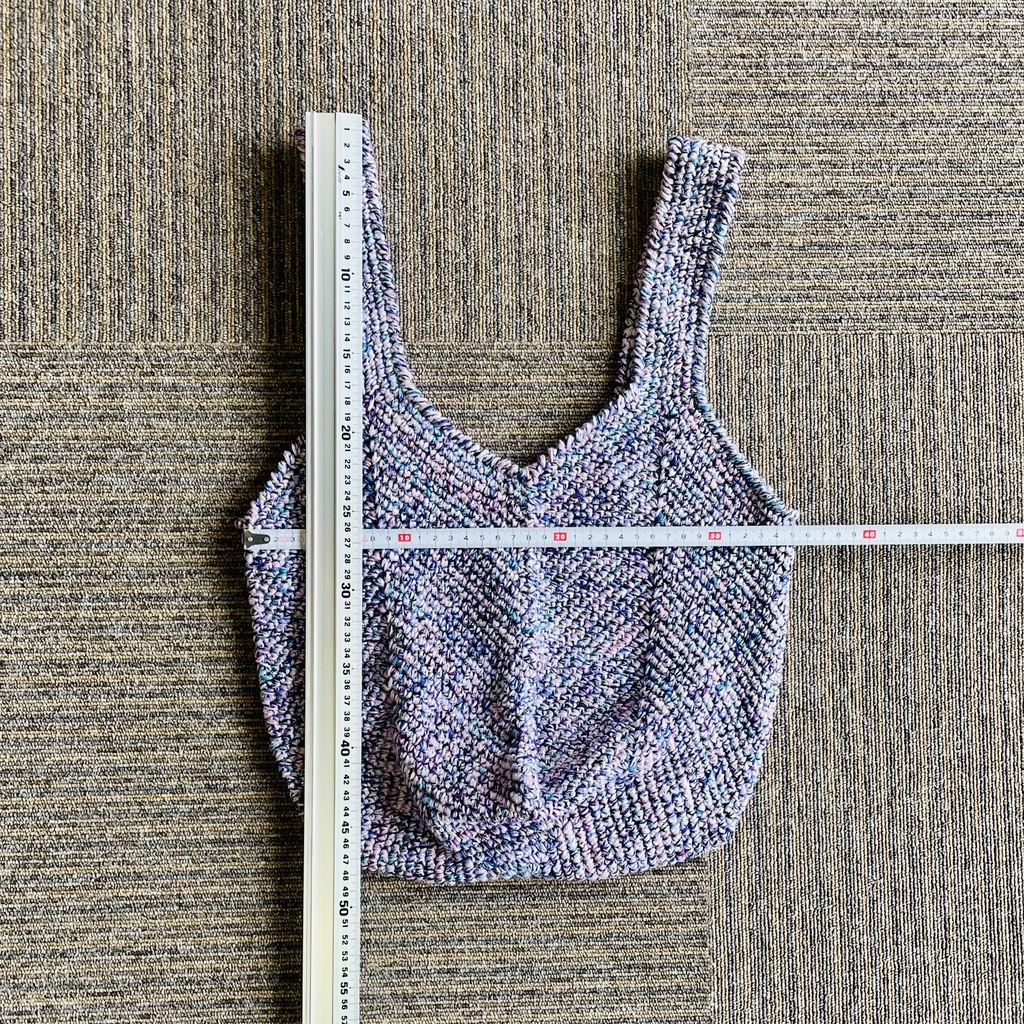 【 Lieer 】グラニースクエアBag(中:シルバーパープル)