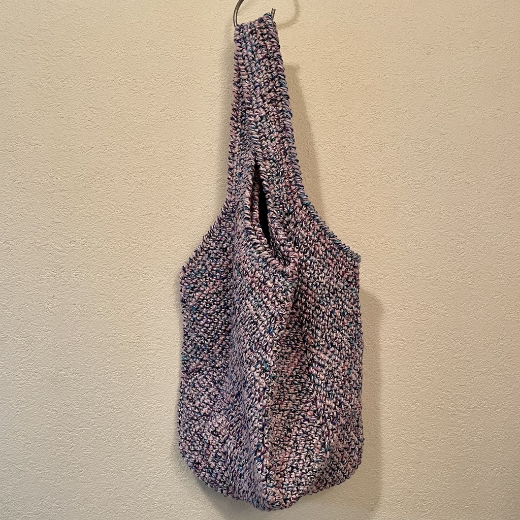 【 Lieer 】グラニースクエアBag(中:シルバーパープル)