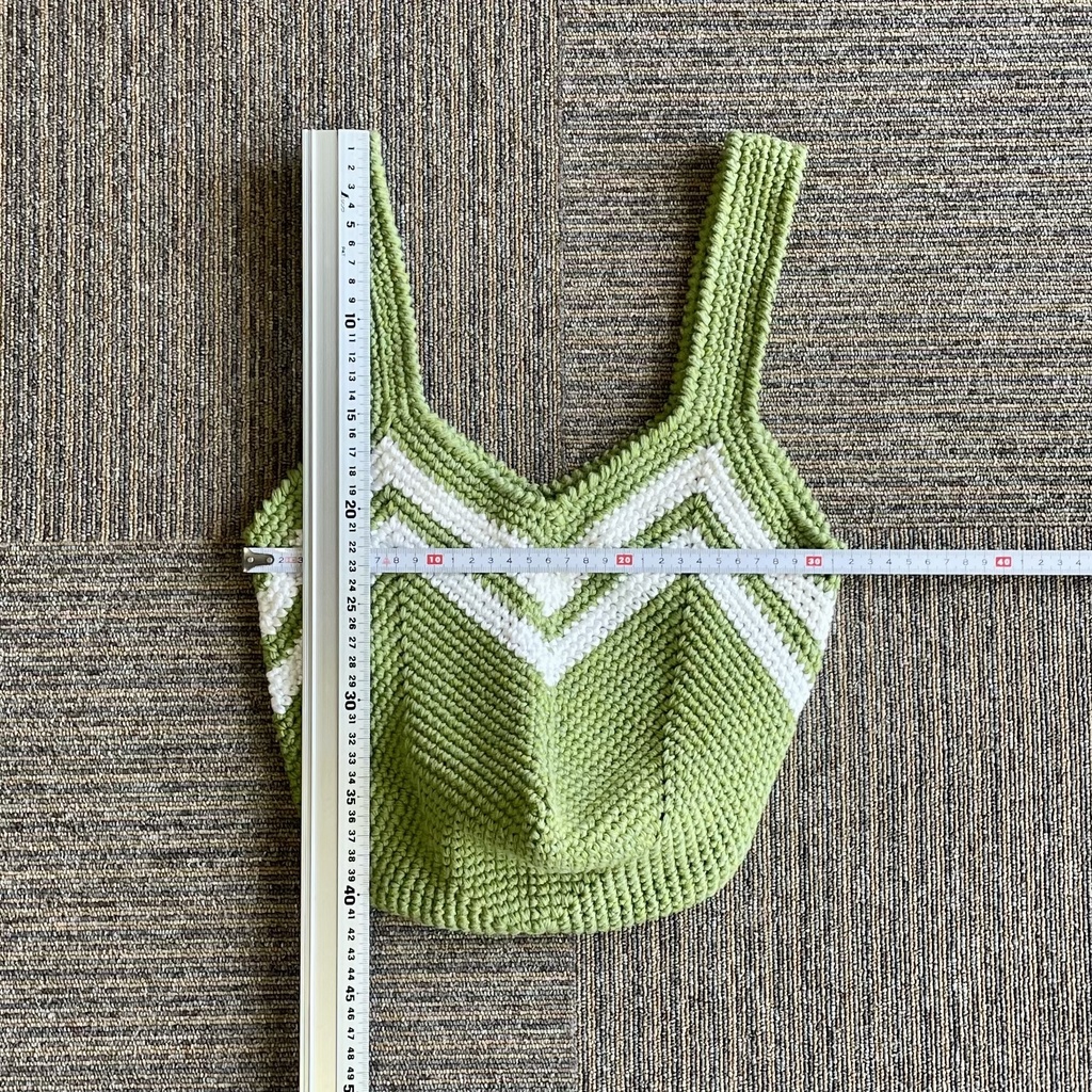 【 Lieer 】グラニースクエアBag(小:抹茶)