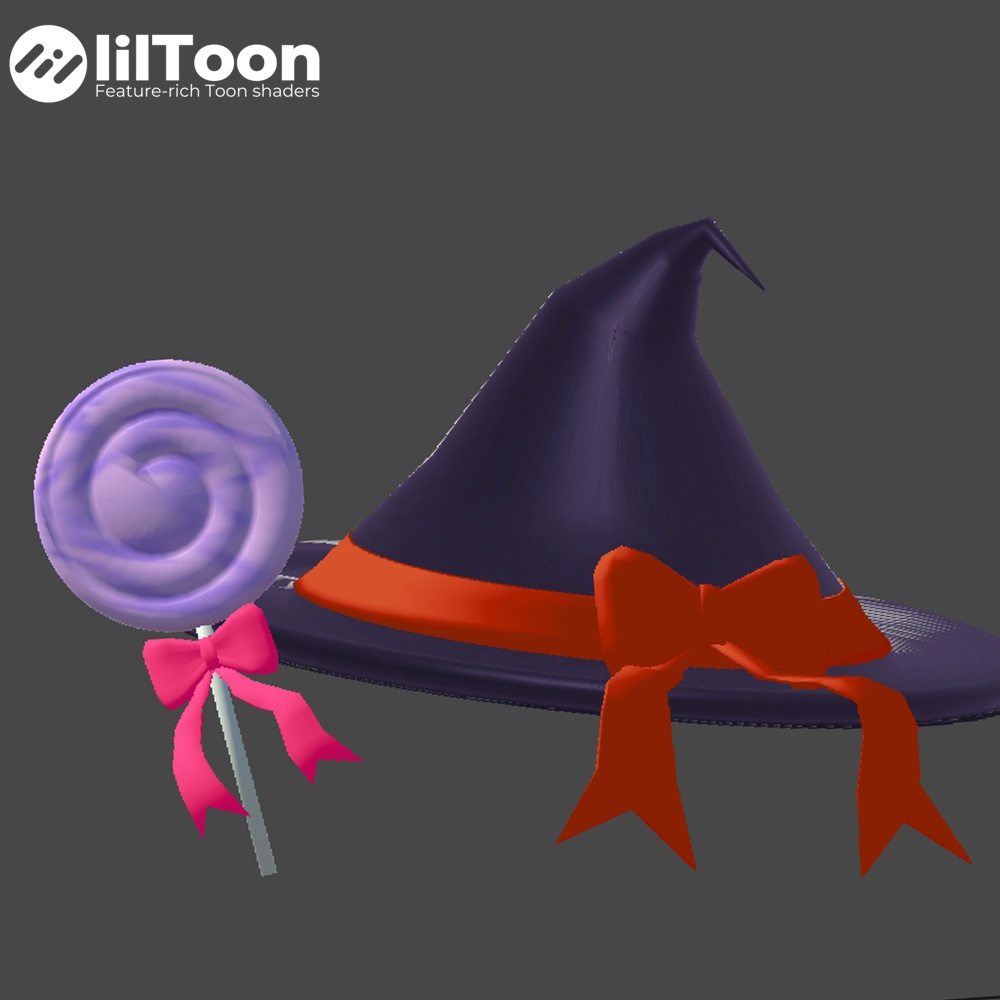 【無料】はろうぃん帽子とキャンディー