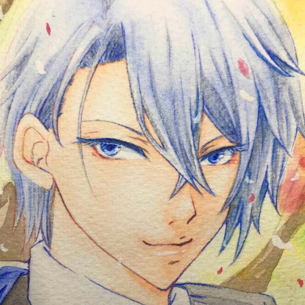 アナログ イラスト 山姥切長義 ファンアート