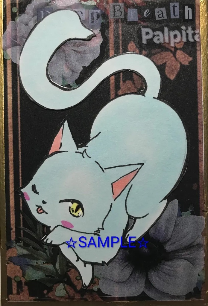 刀剣乱舞 手描きイラスト 原画 【にゃんこシリーズ】 一期一振