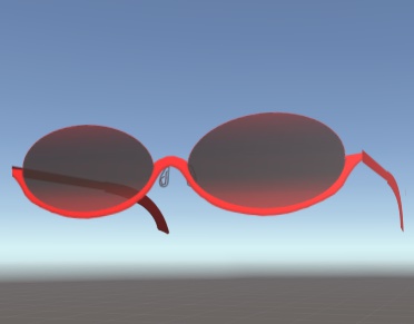 8ポリゴン眼鏡No.003『オーバル型/アンダーリム』色変更可!