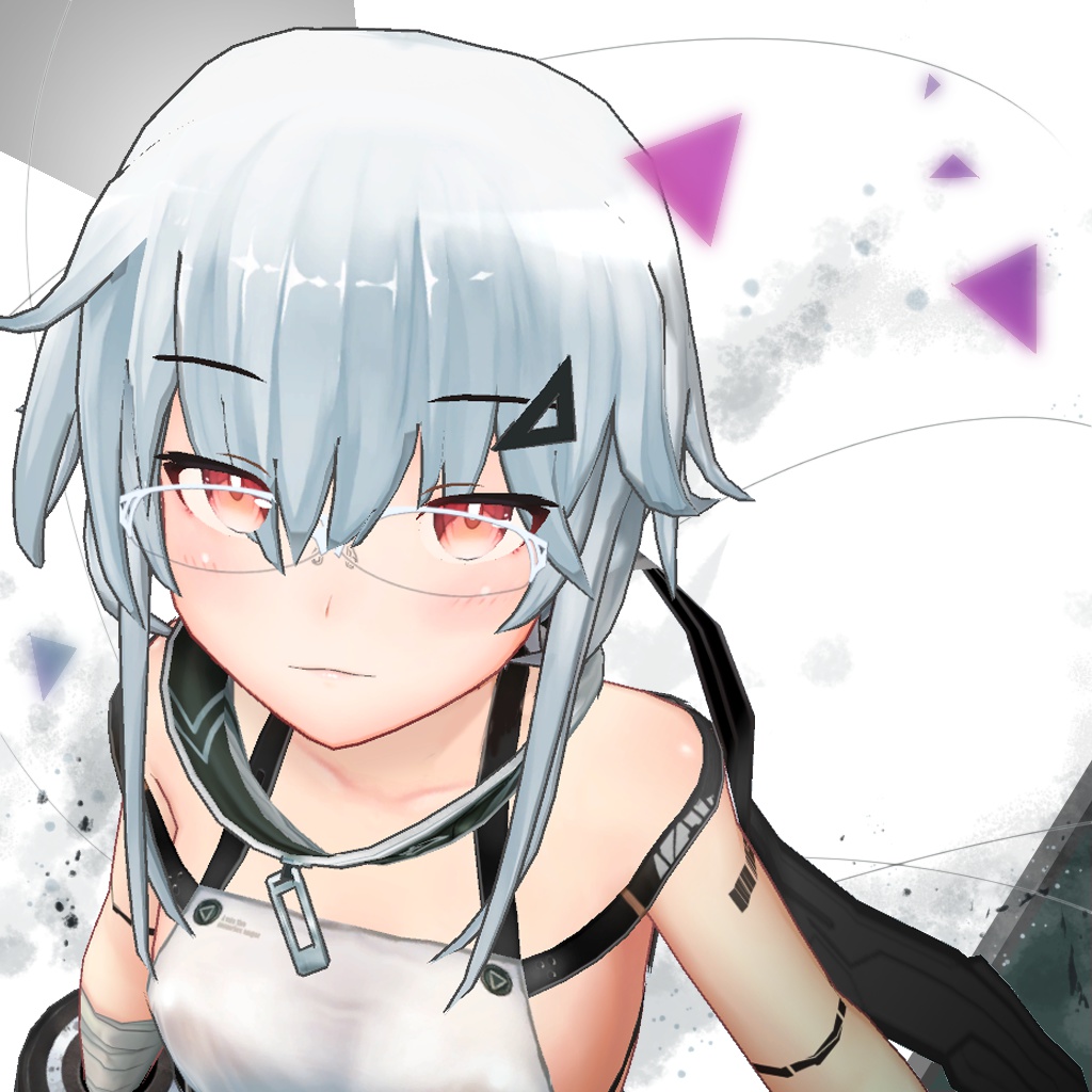 8ポリゴン眼鏡Ex.001『Shaclone』Texture