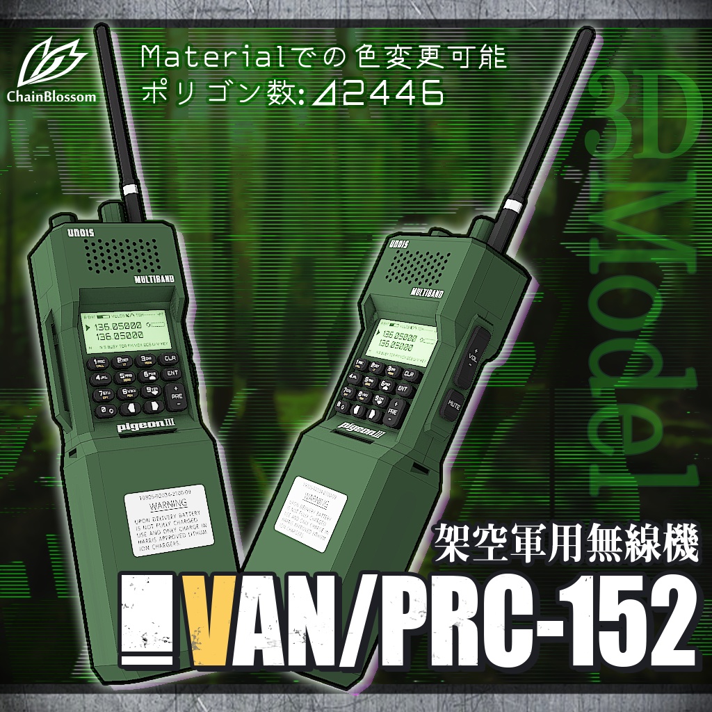 (架空)軍用無線機 VAN/PRC-152