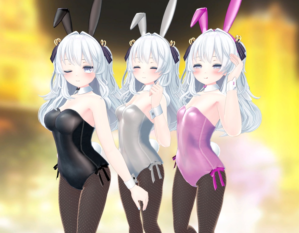 【ルルリア用衣装】バニースーツセット