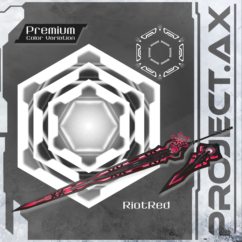 【3Dモデル】DDX-XX/OverSword〔SF大剣〕