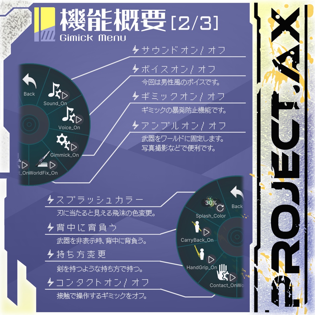 【3Dモデル】DDX-05/SawBlade〔SFチェーンソー〕