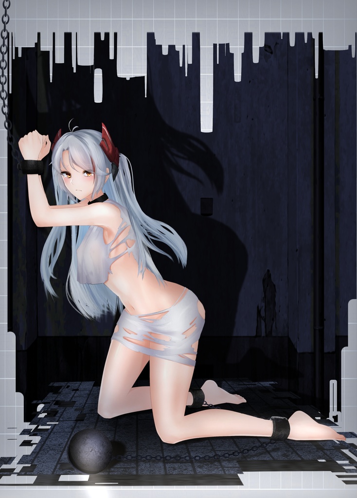 アズールレーン プリンツ・オイゲン タペストリー