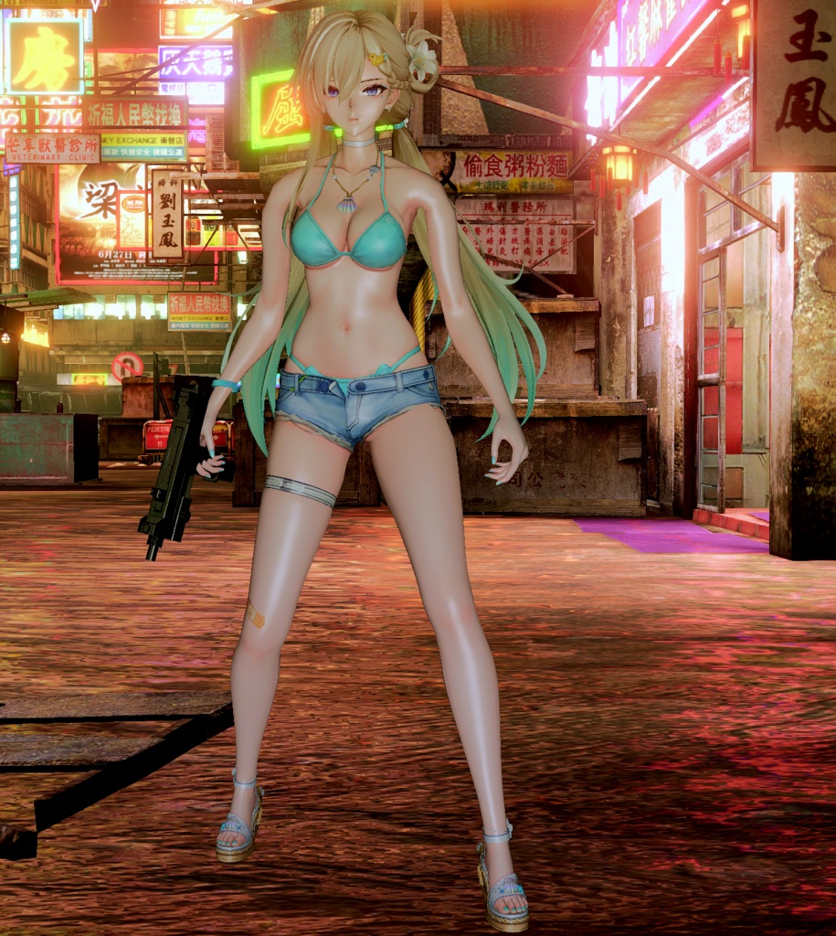 resident evil 6 linai swimsuit