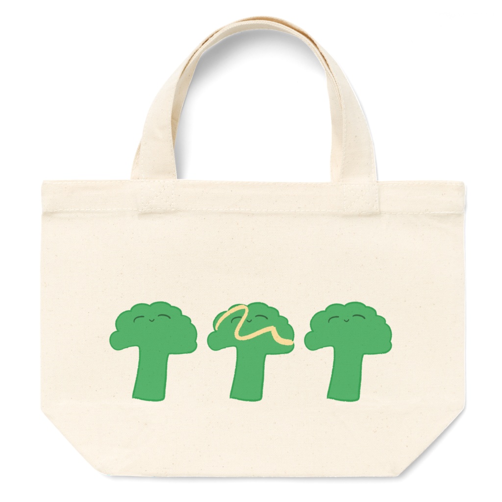 ブロッコリー三兄弟 トートバッグ