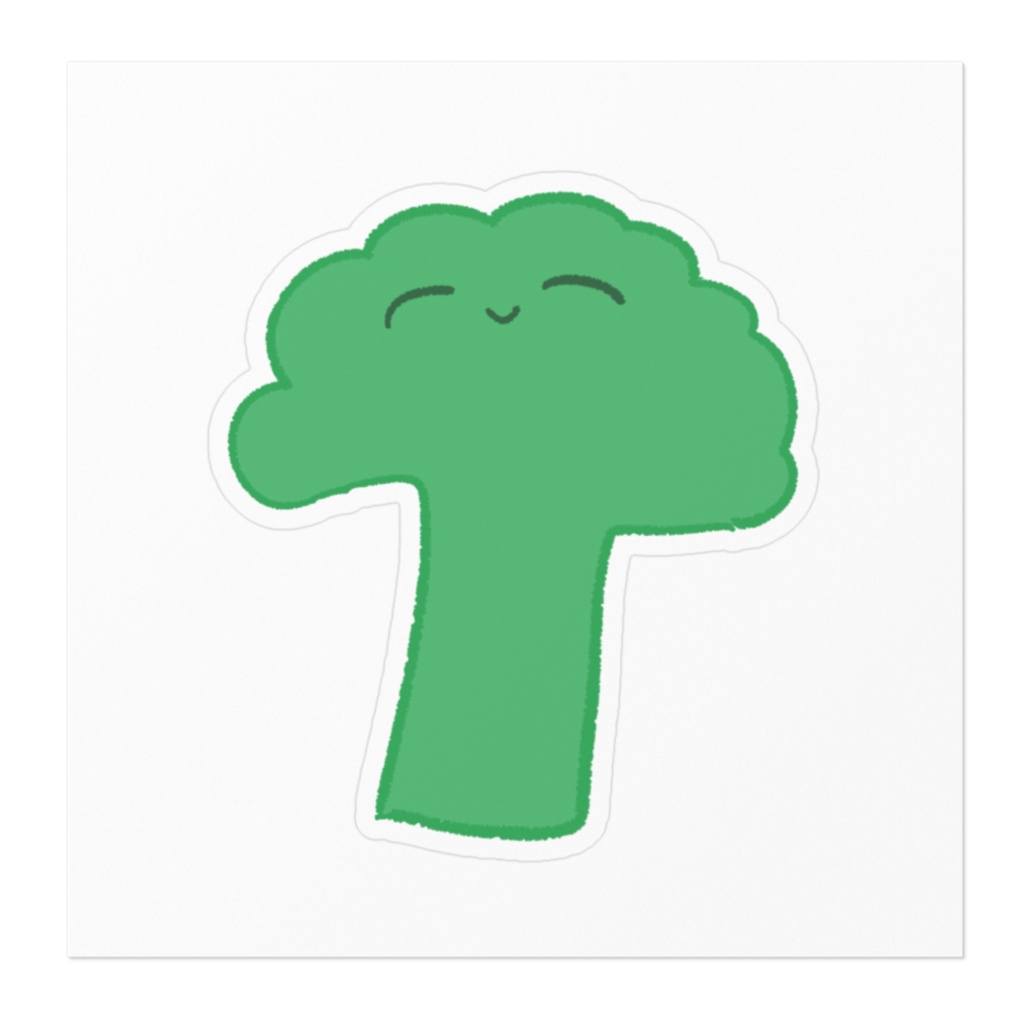 長男ブロッコリー ステッカー