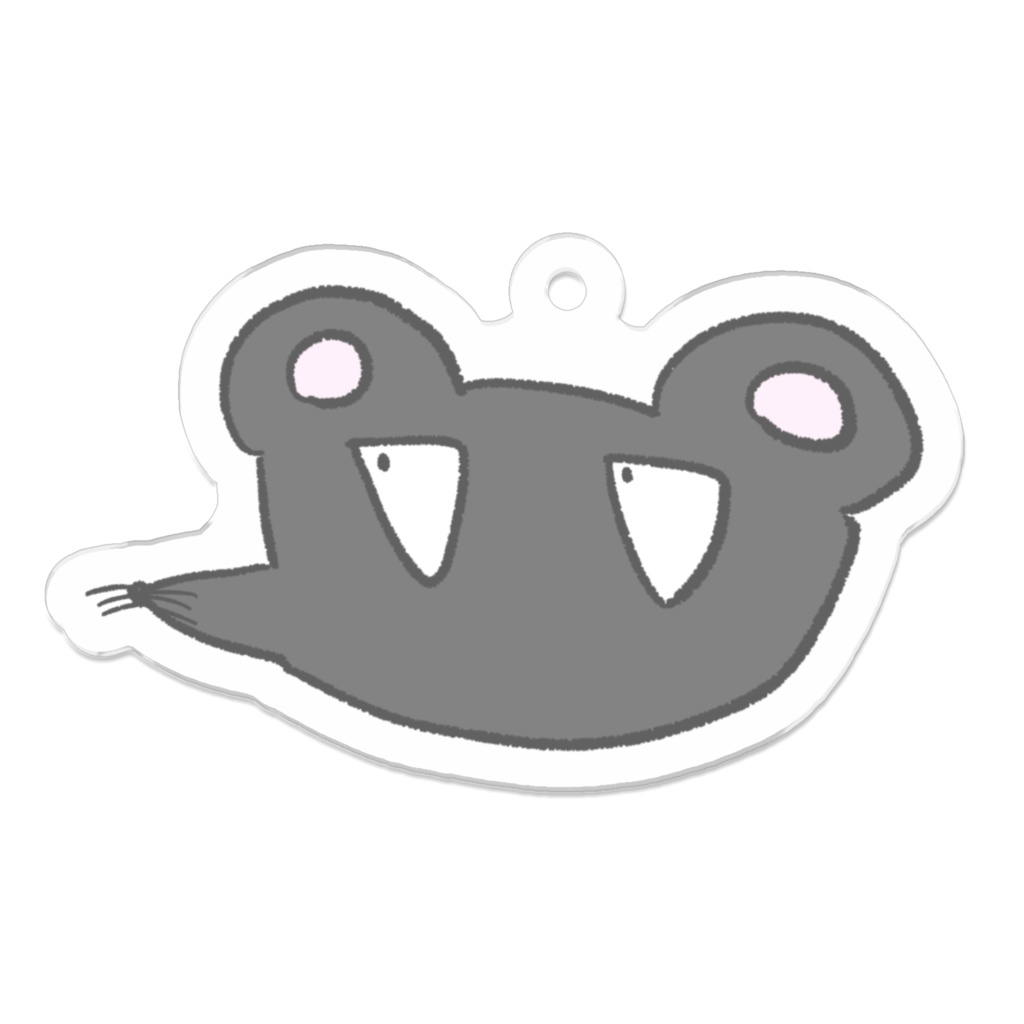 ねずみ　アクリルキーホルダー