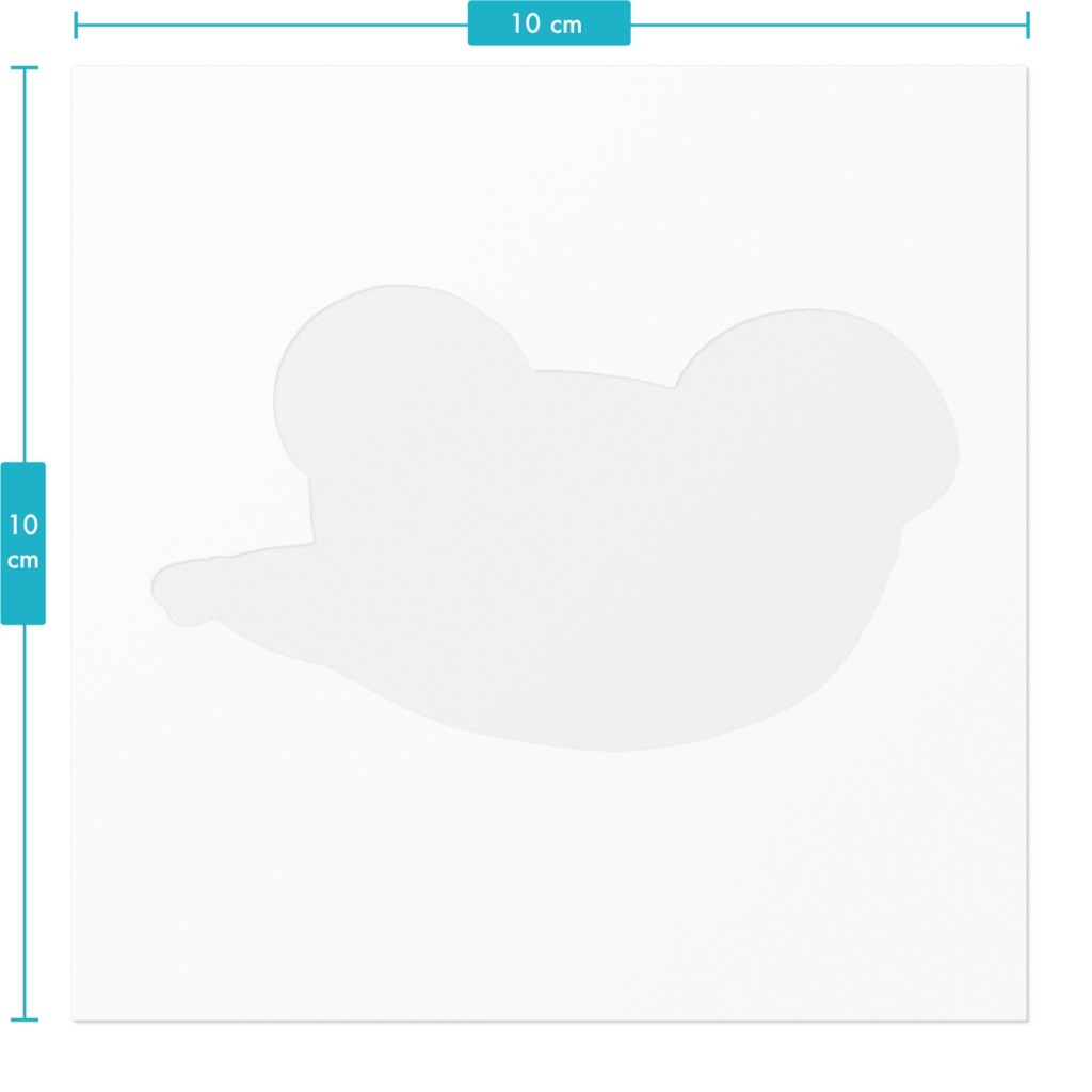 ねずみ ステッカー
