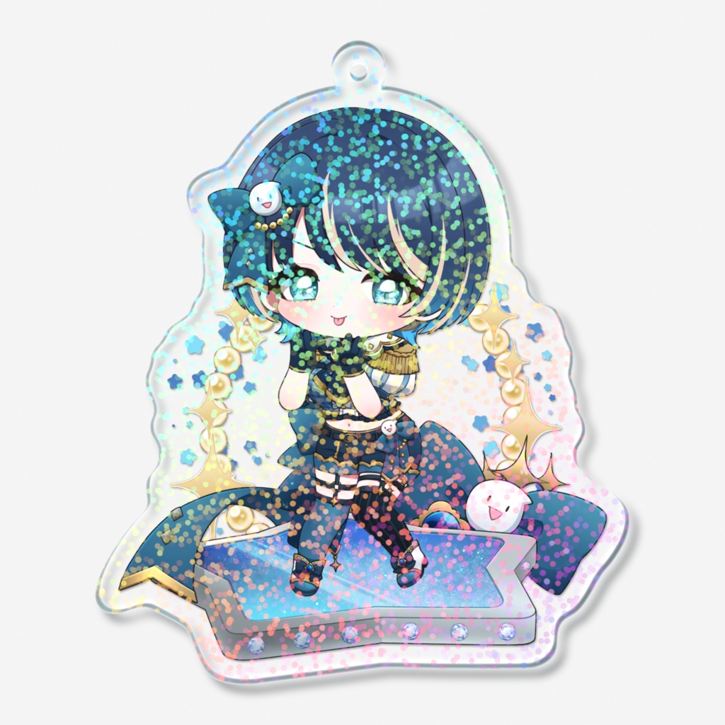 【ささみんアイドル新衣装】アクリルキーホルダー-ショート