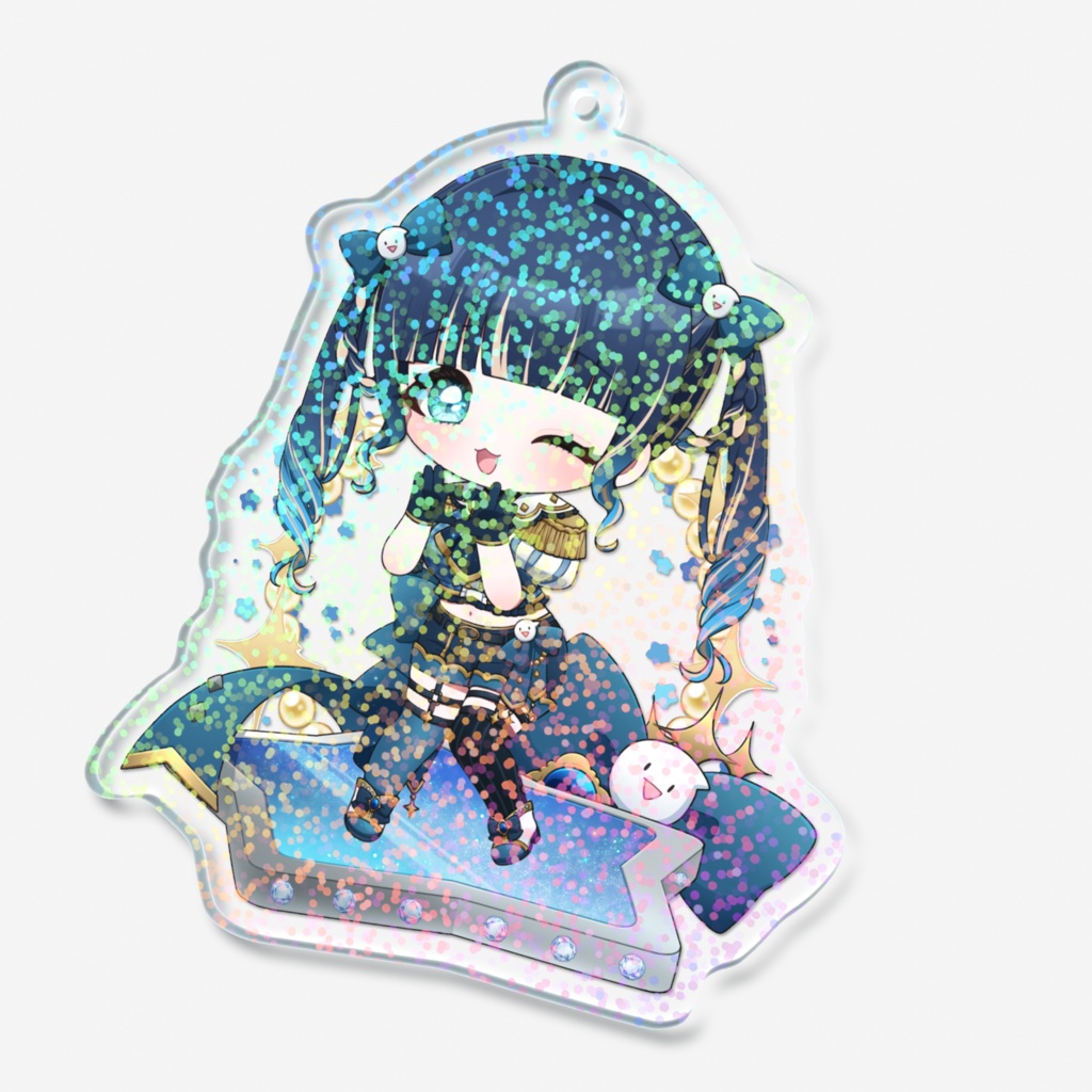 【ささみんアイドル新衣装】アクリルキーホルダー-ツインテ