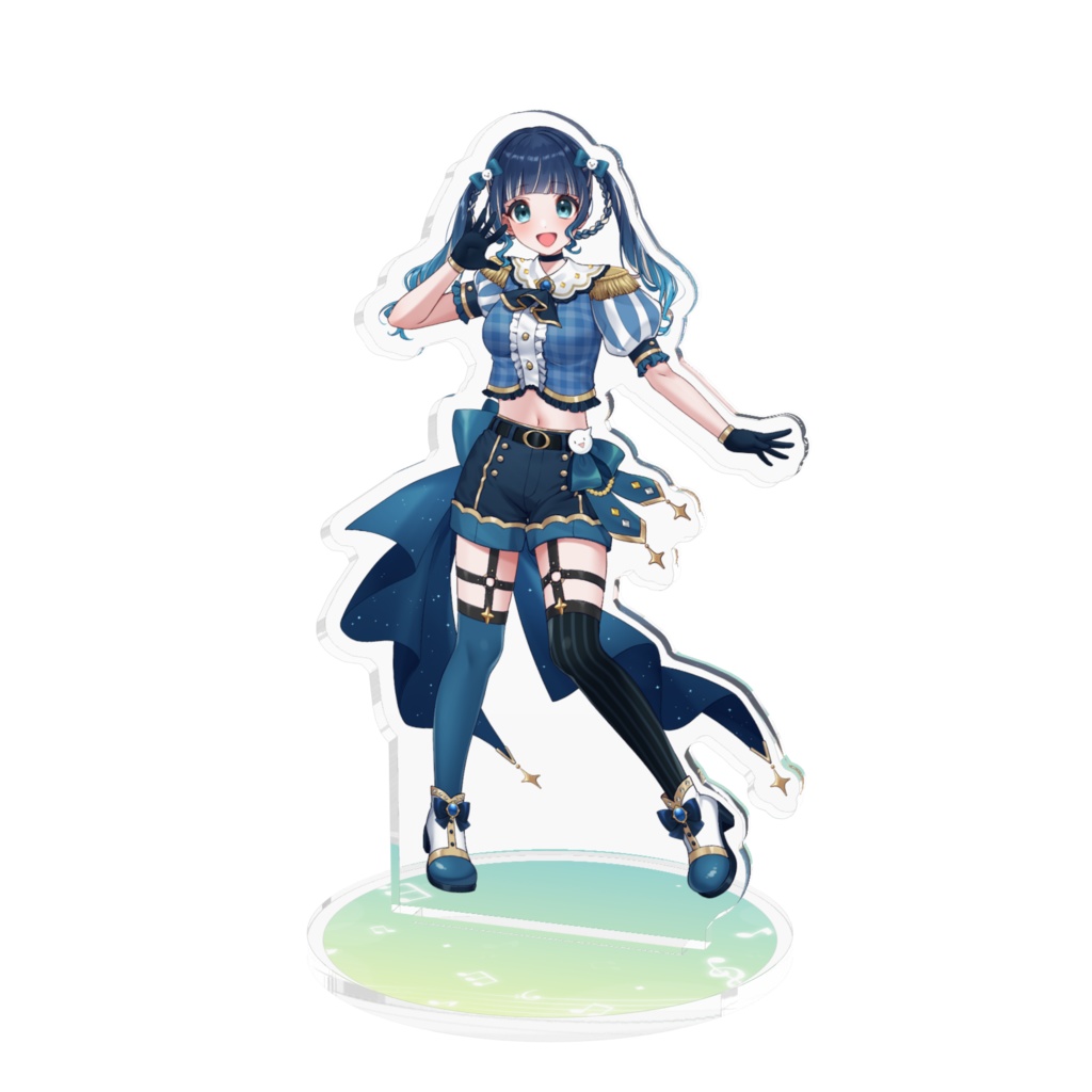 【ささみんアイドル新衣装】アクリルフィギュア-キービジュアル