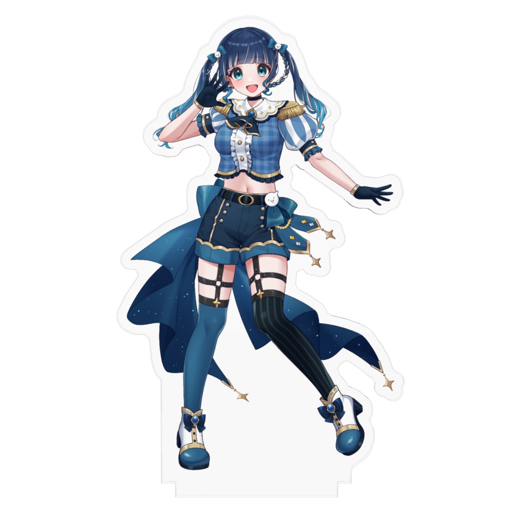 【ささみんアイドル新衣装】アクリルフィギュア-キービジュアル