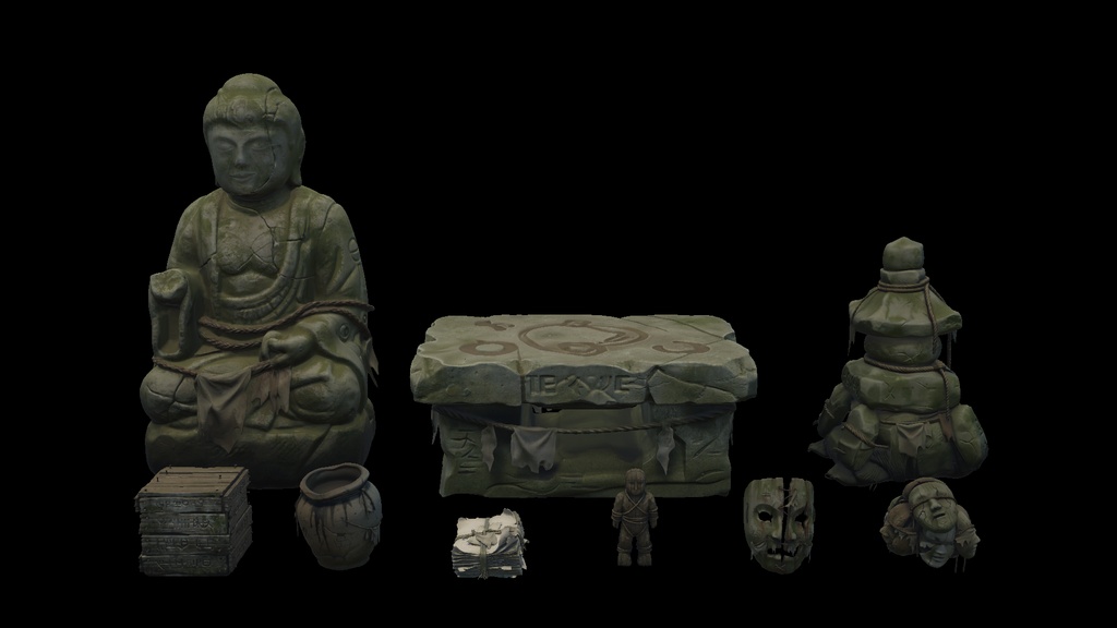 因習村3Dモデル集 其の一