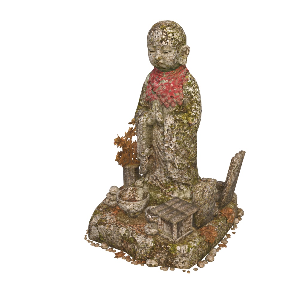 因習村3Dモデル集 地蔵コレクション