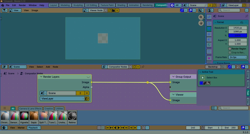 【Blender 4.5/5.1】Cozy Island UI (Crossing Horizons Day & Night) テーマ / Theme