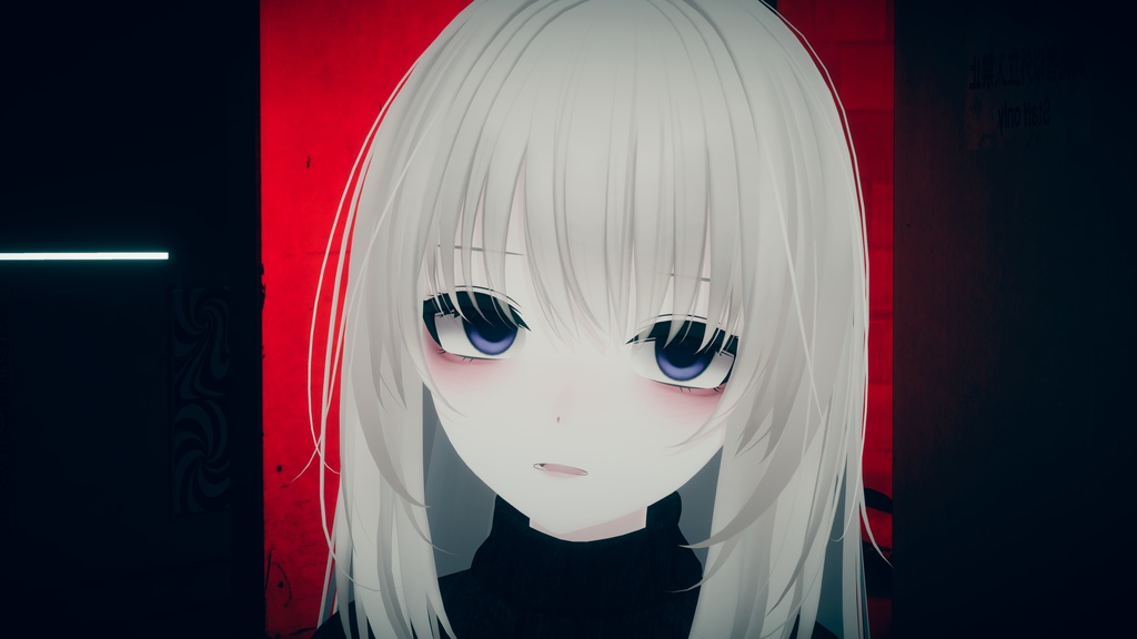 【凪 専用】Downer eye texture & face texture