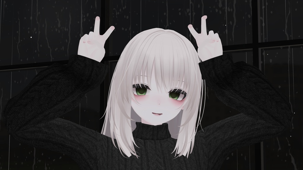 【凪 専用】Downer eye texture & face texture