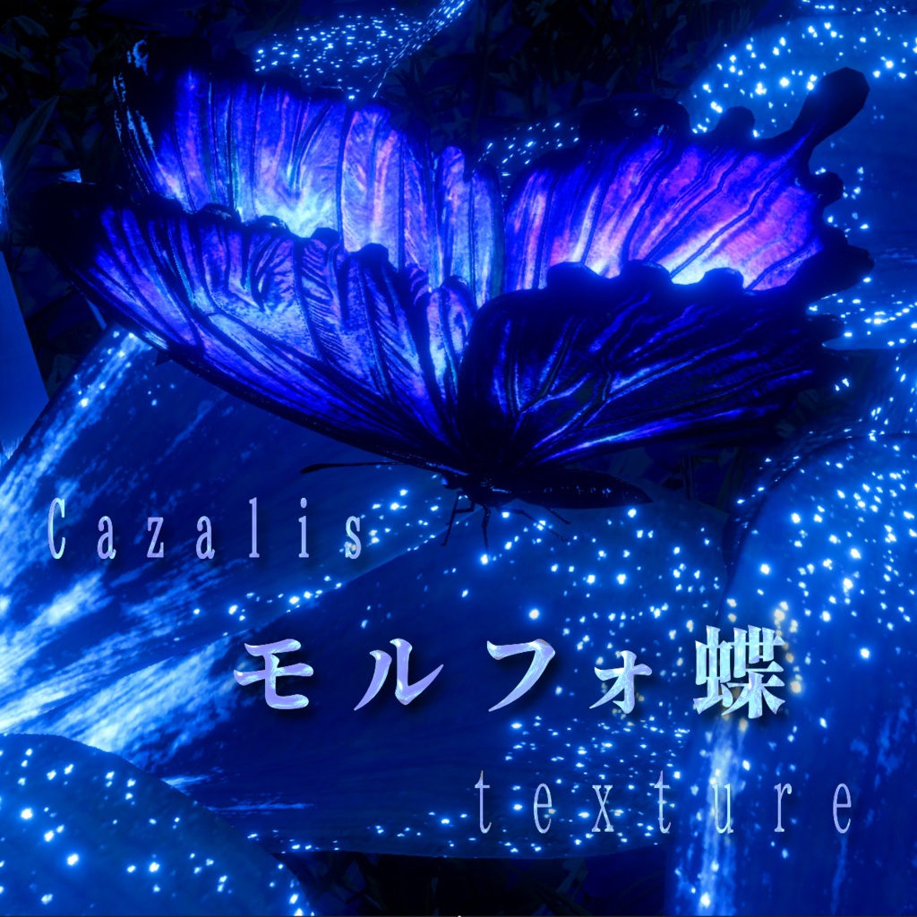 【カザリス 専用】🦋モルフォ蝶 texture 🦋