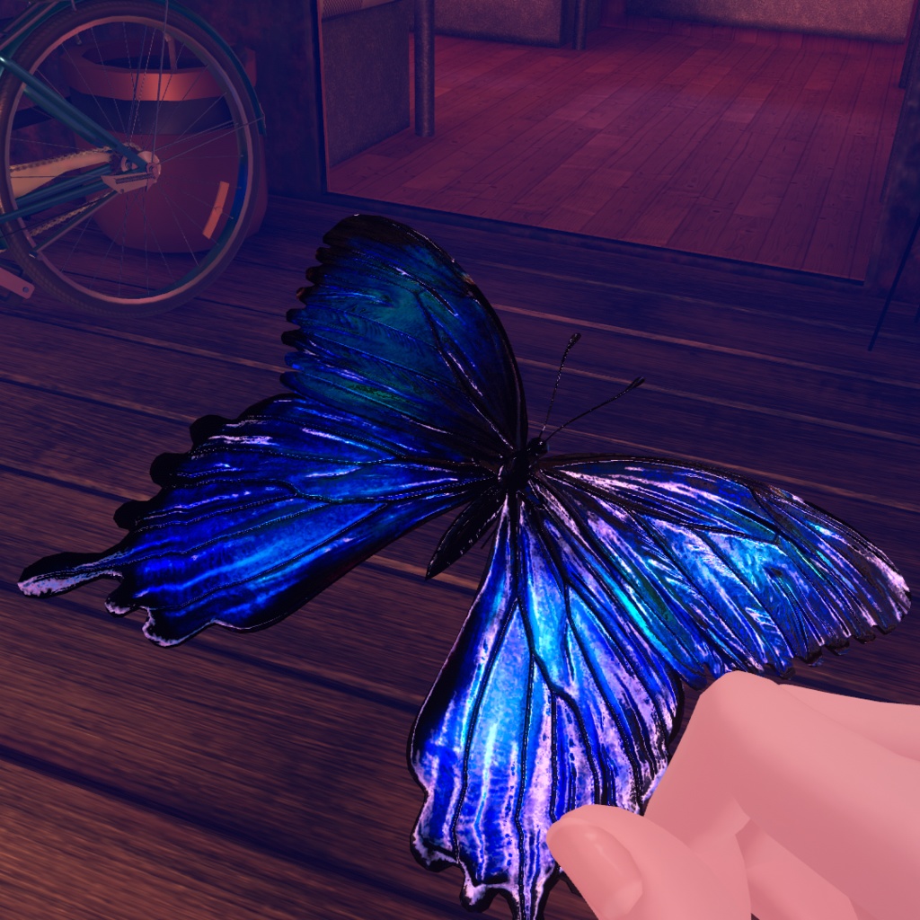 【カザリス 専用】🦋モルフォ蝶 texture 🦋