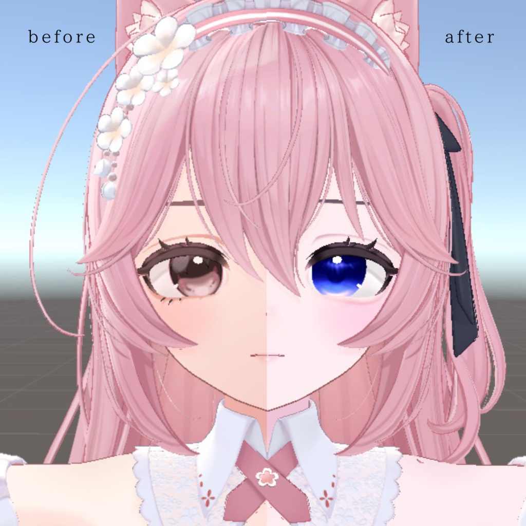 【リナシータ 対応】+Make up&Body&Eye texture