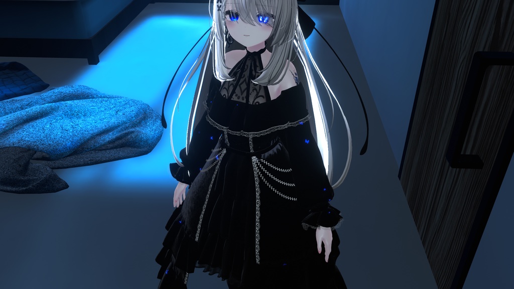 【カザリス想定】🦋モルフォ蝶 - Dress material🦋 汎用可能