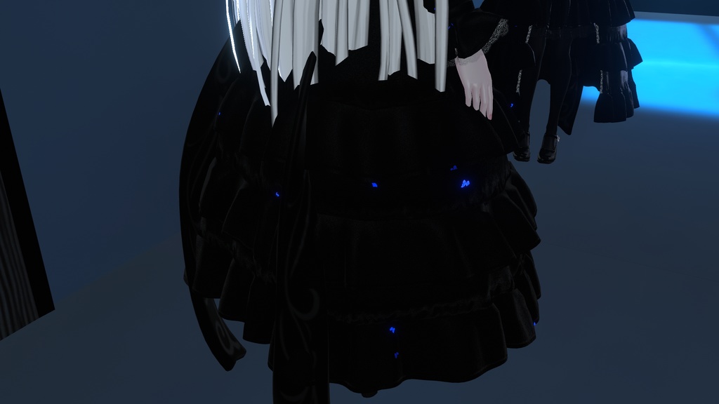 【カザリス想定】🦋モルフォ蝶 - Dress material🦋 汎用可能