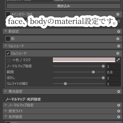 【海咲/Misaki】Ennui Eye & Make up texture + blendshape付き✨