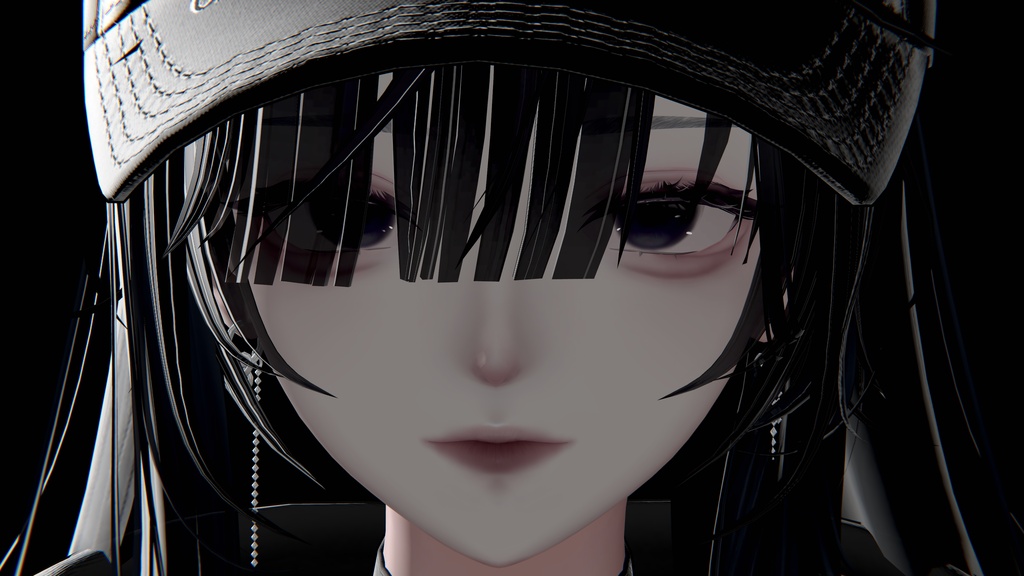 【海咲/Misaki】Ennui Eye & Make up texture + blendshape付き✨