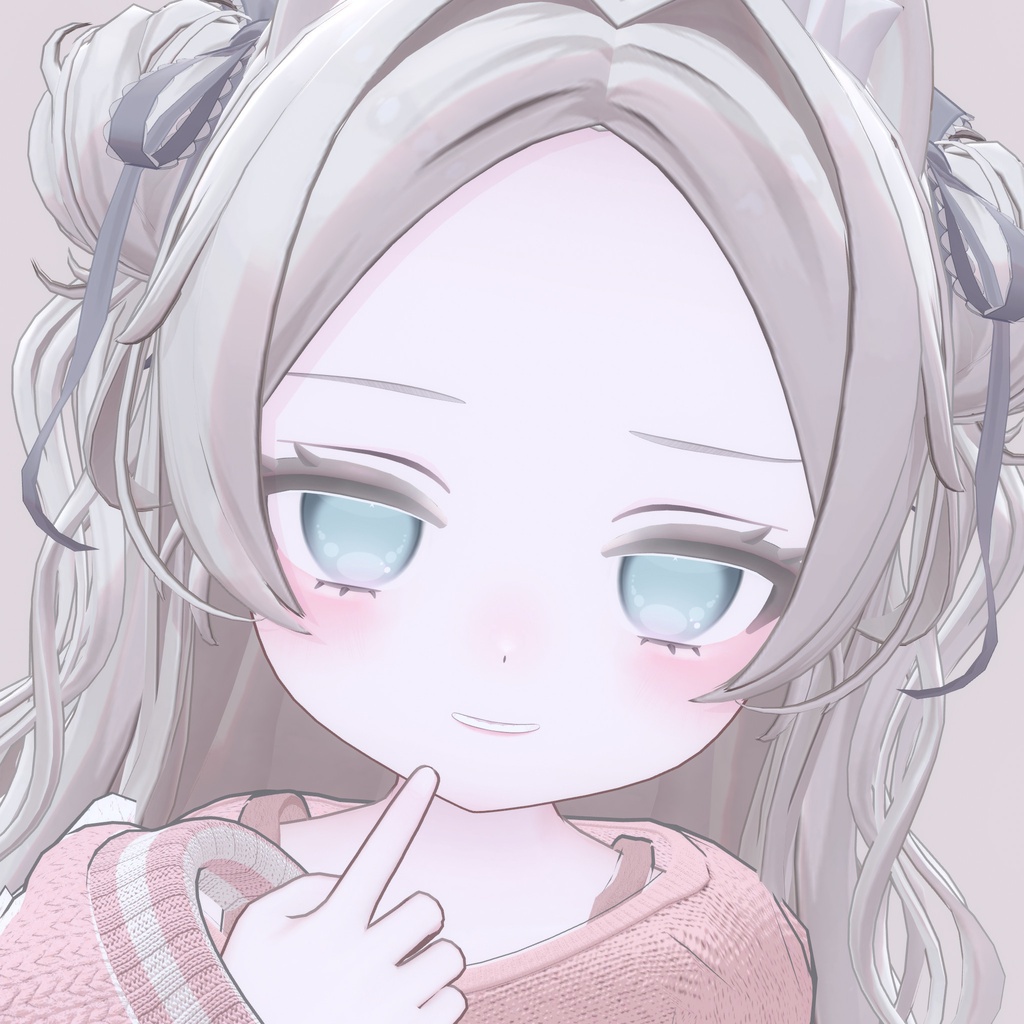 【ぽわり/Powari】♡Pink Make up texture♡material 付き✨
