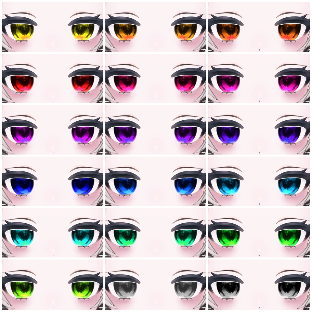 【ぽわり/Powari】🦋モルフォ蝶 – Eye&Make Texture🦋