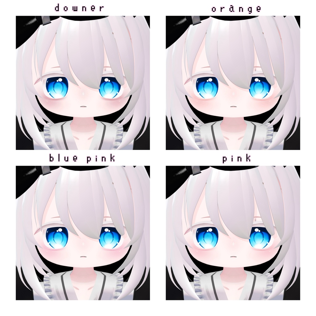 【Miria/ミリア】White Eye & Make texture