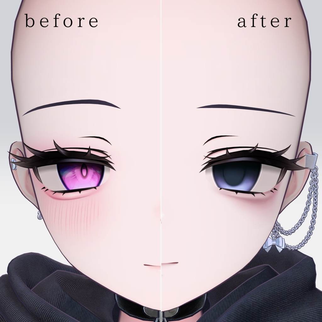 【Miriam/ミリアム】 Douwner Eye&Make texture+BlendShape