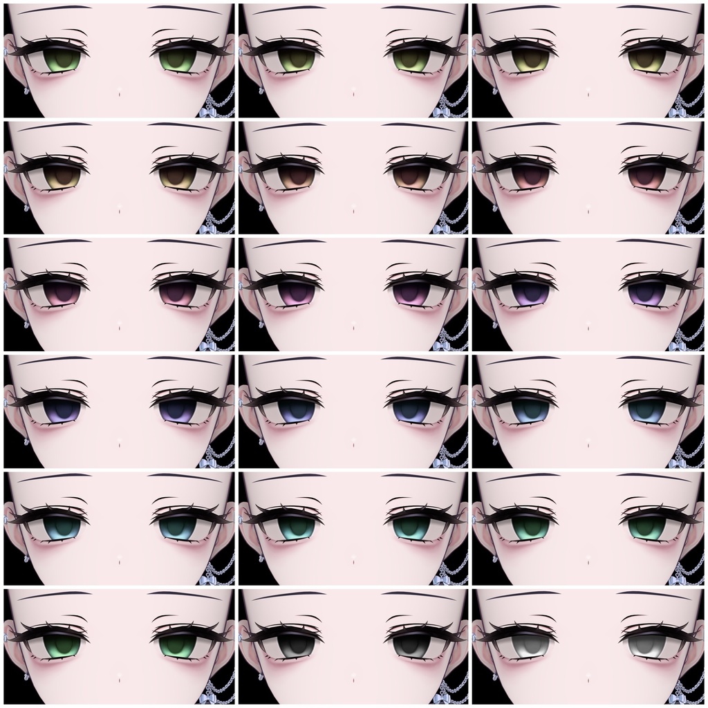 【Miriam/ミリアム】 Douwner Eye&Make texture+BlendShape