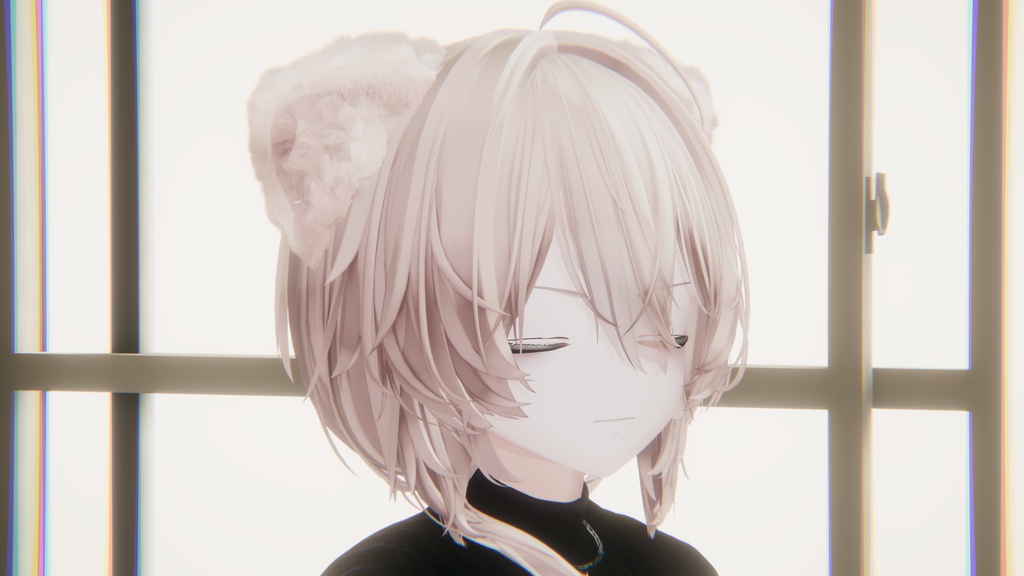 【真央/Mao】ふわふわ耳&しっぽMaterial
