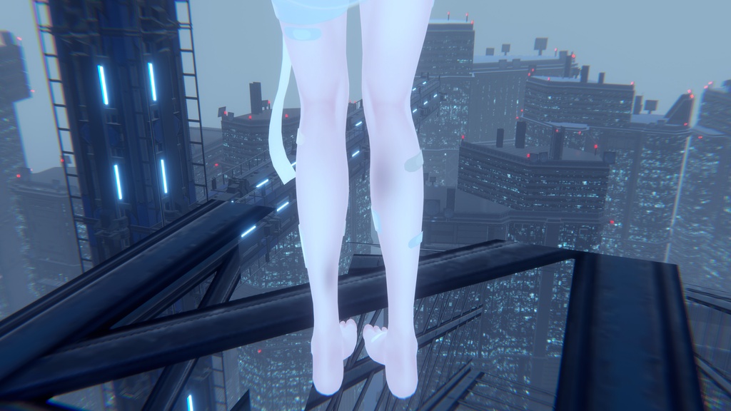 【凪/Nagi】気だるげ Eye & Make texture + blendshape & animation